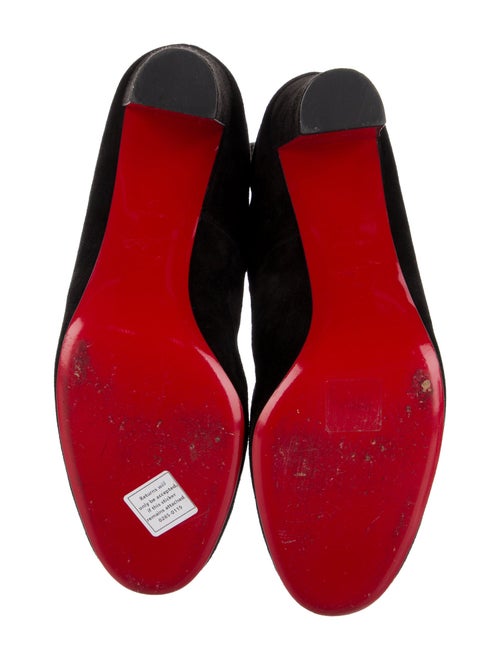 Christian Louboutin Suede Sock Boots