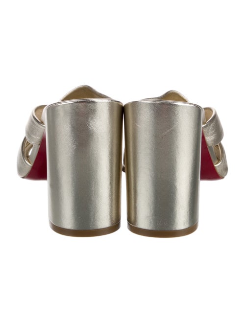 Christian Louboutin Leather Slides