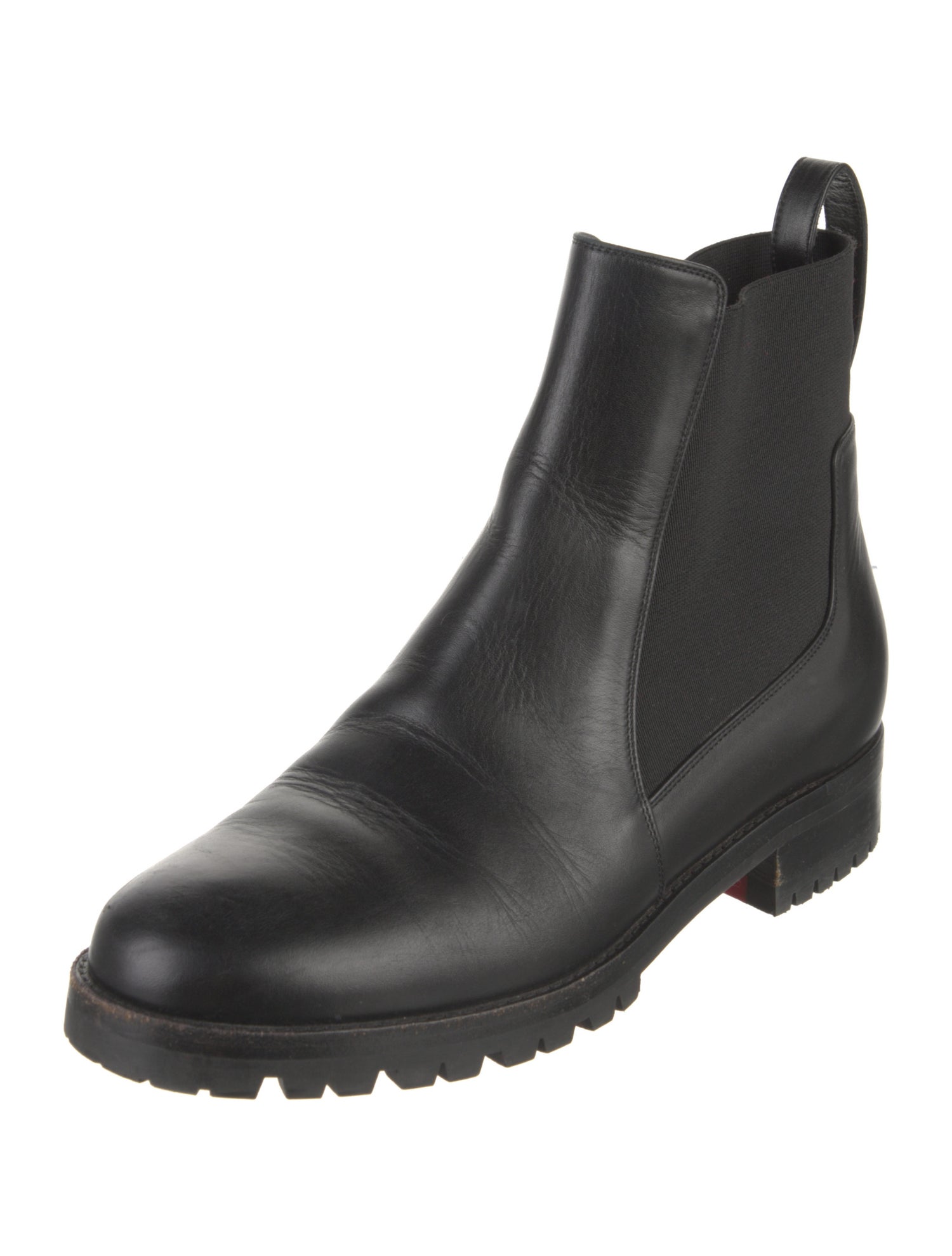 Christian Louboutin Leather Chelsea Boots