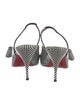 Christian Louboutin Patent Leather Printed Slingback Pumps