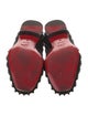 Christian Louboutin Spike Accents Suede Loafers