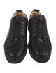 Christian Louboutin Spike Accents Leather Sneakers