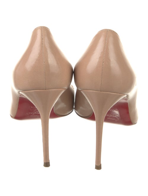 Christian Louboutin Spike Accents Leather Pumps