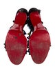 Christian Louboutin Spike Accents Suede Sandals