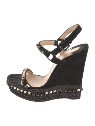 Christian Louboutin Spike Accents Studded Accents Espadrilles