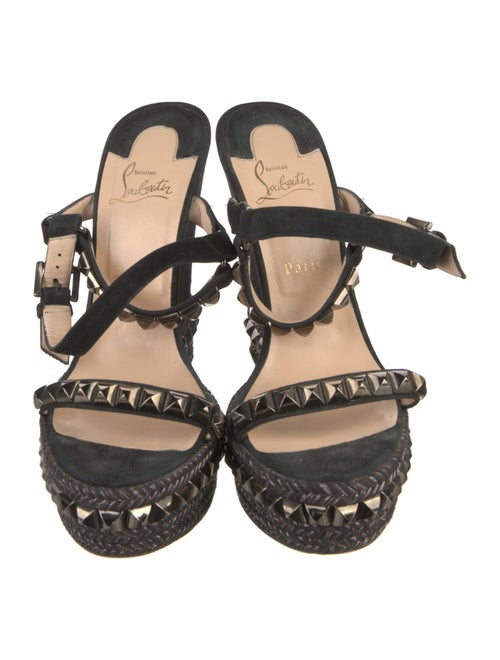 Christian Louboutin Spike Accents Studded Accents Espadrilles