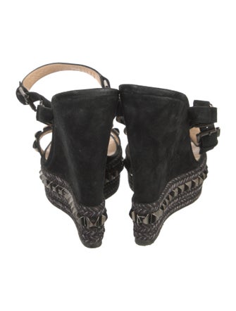 Christian Louboutin Spike Accents Studded Accents Espadrilles