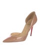 Christian Louboutin Patent Leather D'Orsay Pumps