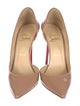 Christian Louboutin Patent Leather D'Orsay Pumps