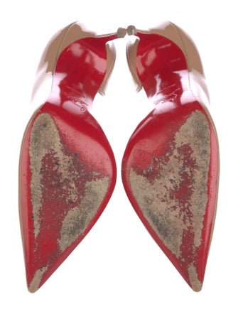 Christian Louboutin Patent Leather D'Orsay Pumps
