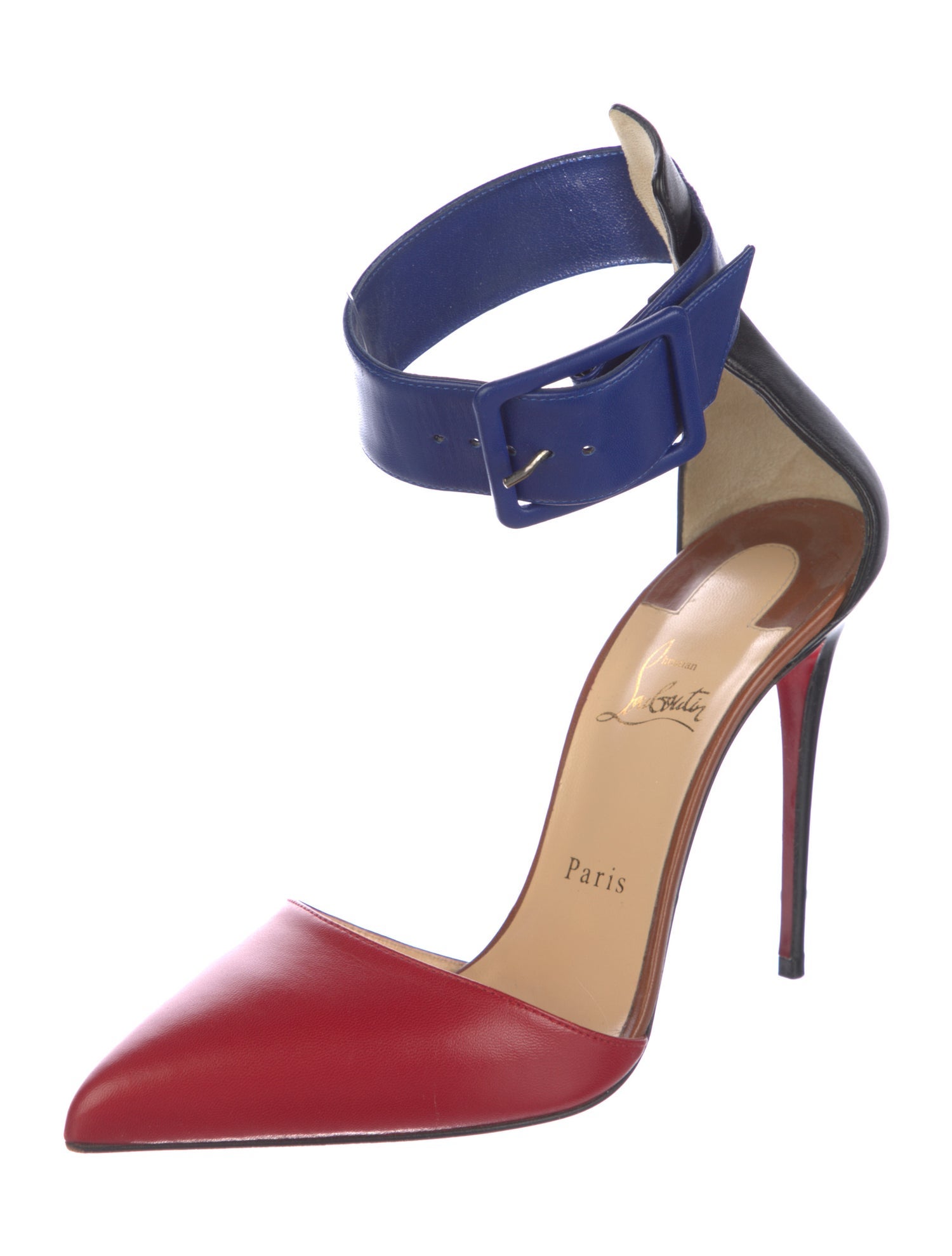 Christian Louboutin Leather D'Orsay Pumps