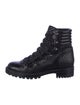 Christian Louboutin Leather Combat Boots