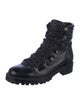 Christian Louboutin Leather Combat Boots