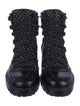 Christian Louboutin Leather Combat Boots