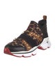 Christian Louboutin Spike Accents Nylon Sock Sneakers