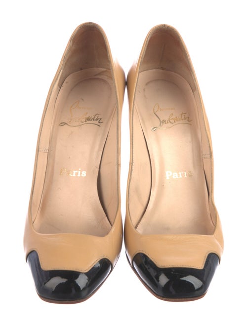 Christian Louboutin Leather Leather Trim Embellishment Pumps