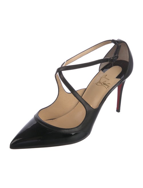 Christian Louboutin Leather T-Strap Pumps