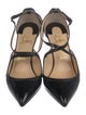 Christian Louboutin Leather T-Strap Pumps