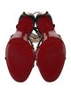 Christian Louboutin Leather Studded Accents Sandals