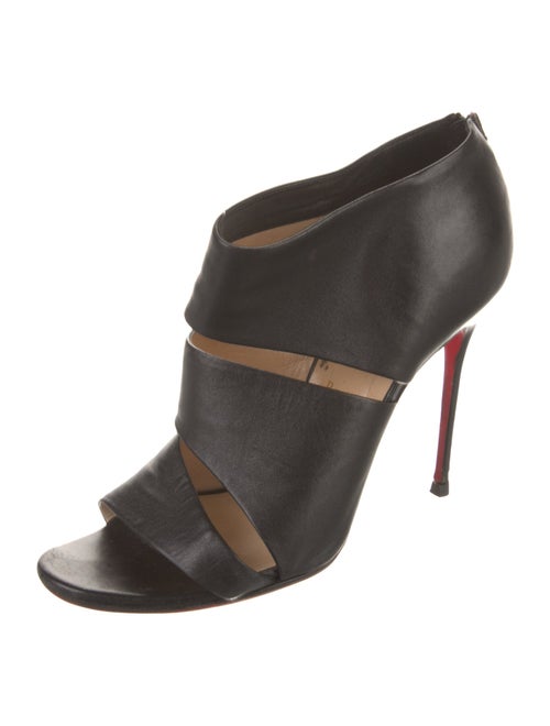 Christian Louboutin Leather Slingback Sandals