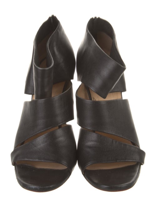 Christian Louboutin Leather Slingback Sandals