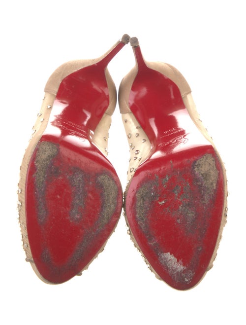 Christian Louboutin Mesh Mesh Accents Pumps