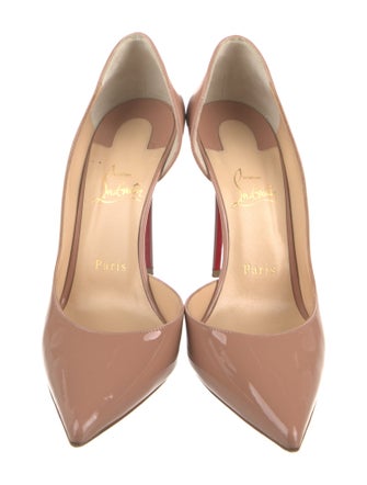 Christian Louboutin Patent Leather D'Orsay Pumps