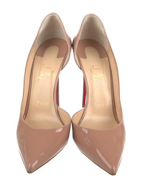 Christian Louboutin Patent Leather D'Orsay Pumps