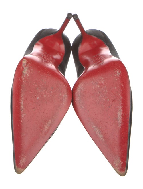 Christian Louboutin Satin Pumps