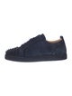 Christian Louboutin Spike Accents Suede Sneakers