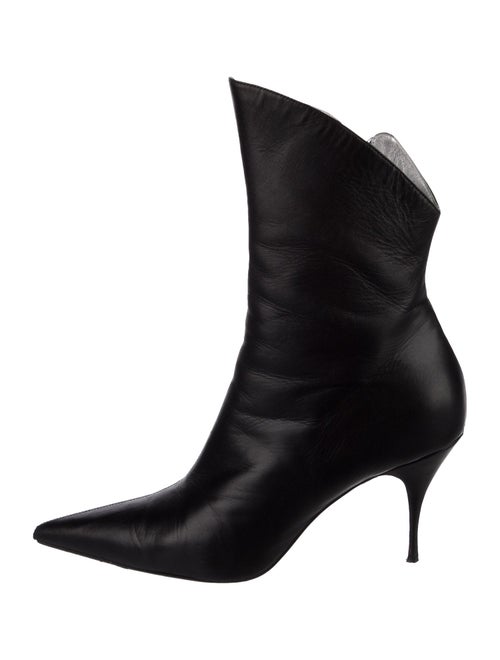 Christian Louboutin Leather Western Boots