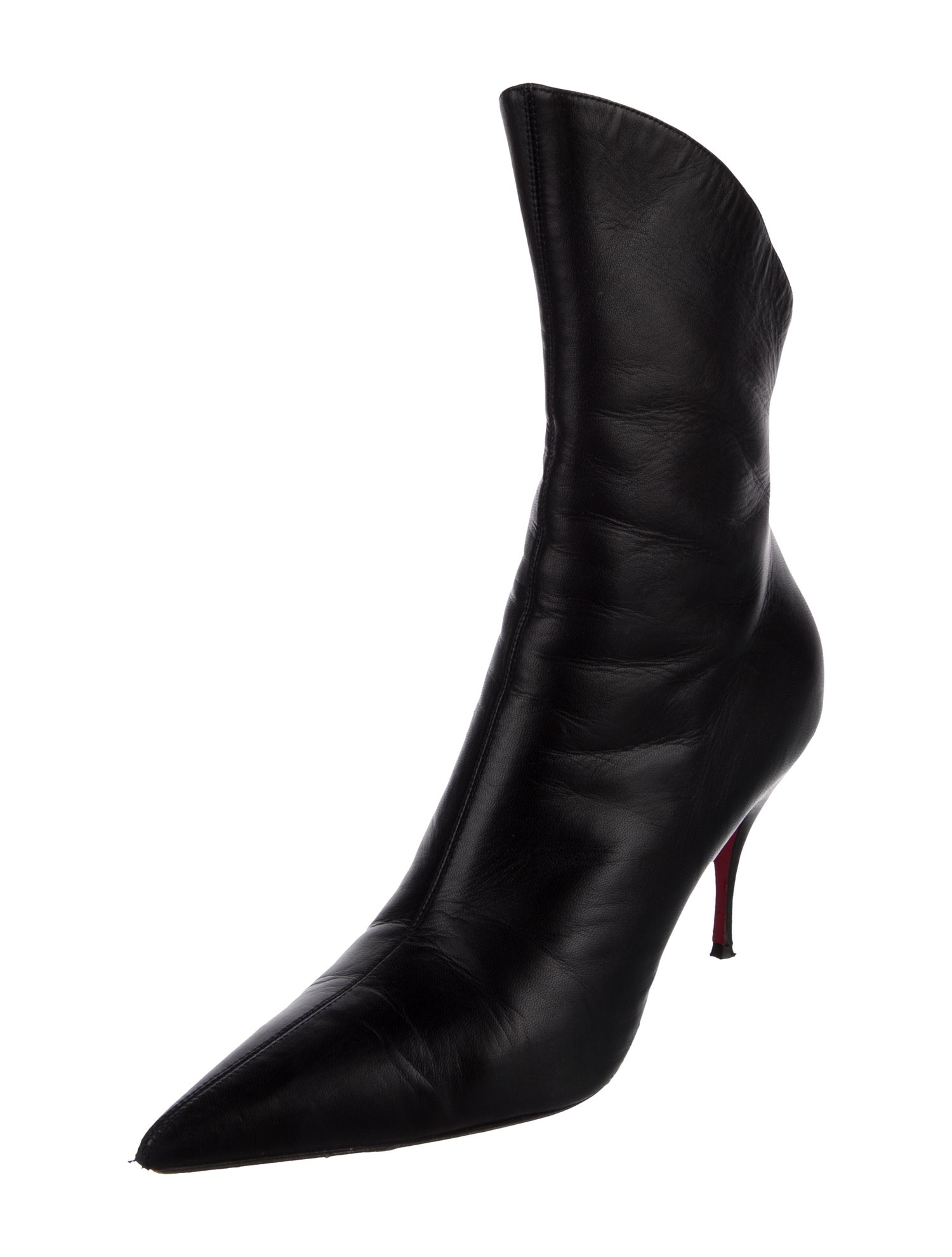 Christian Louboutin Leather Western Boots