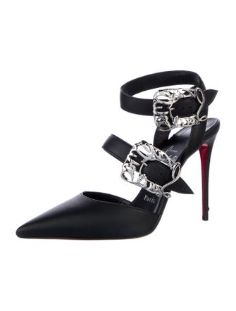 Christian Louboutin Leather D'Orsay Pumps