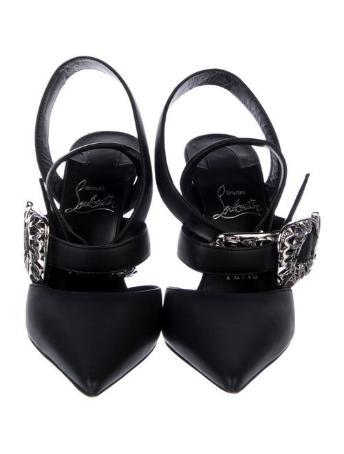 Christian Louboutin Leather D'Orsay Pumps