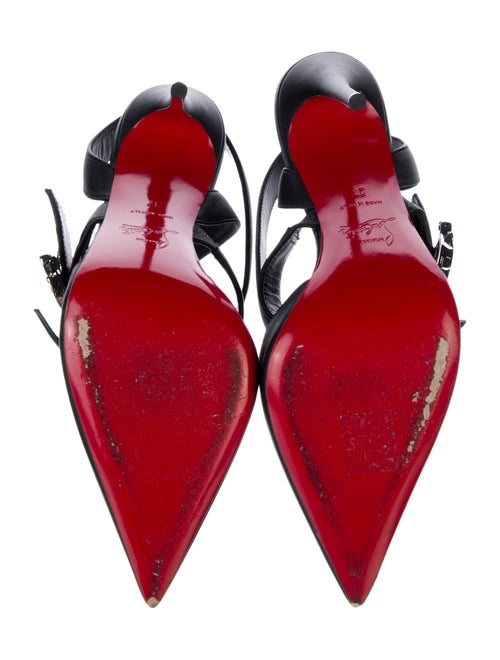 Christian Louboutin Leather D'Orsay Pumps