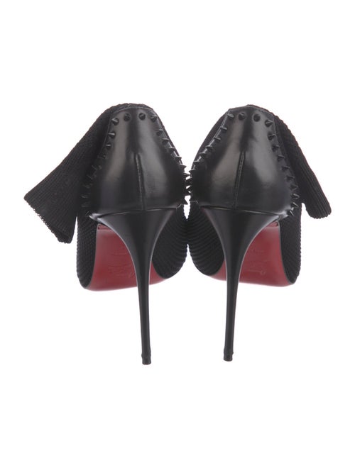 Christian Louboutin Spike Accents Studded Accents Sock Boots