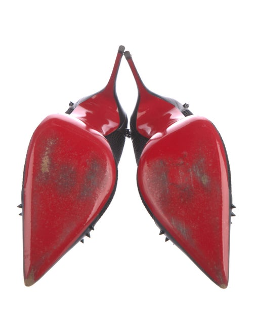 Christian Louboutin Spike Accents Studded Accents Sock Boots