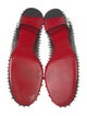 Christian Louboutin Leather Studded Accents Loafers