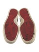Christian Louboutin Leather Crystal Embellishments Sneakers