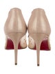 Christian Louboutin Mesh Glitter Accents Pumps