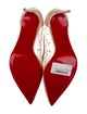 Christian Louboutin Mesh Glitter Accents Pumps