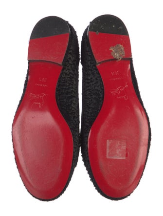 Christian Louboutin Ponyhair Loafers