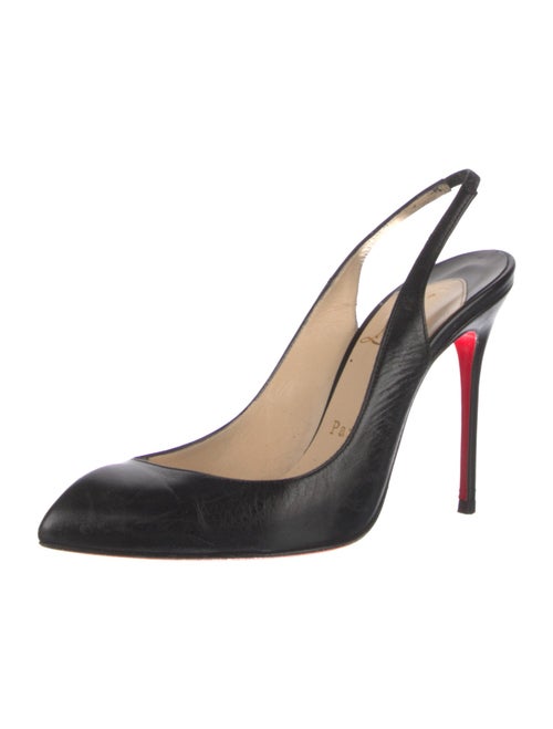 Christian Louboutin Leather Slingback Pumps