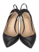 Christian Louboutin Leather Slingback Pumps