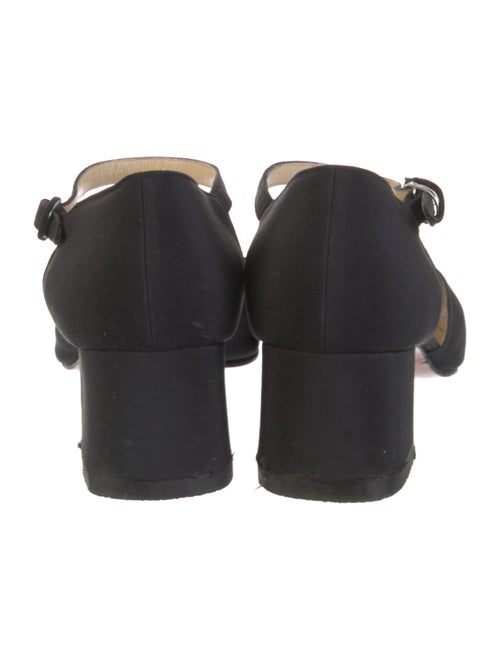 Christian Louboutin Satin D'Orsay Pumps