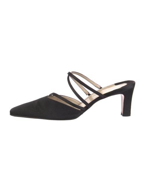 Christian Louboutin Satin Mules