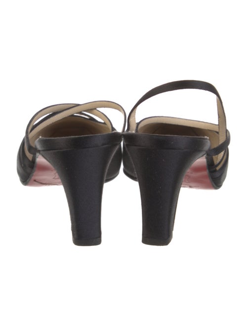 Christian Louboutin Satin Mules