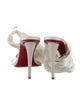 Christian Louboutin PVC Bow Accents Sandals