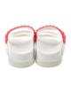 Christian Louboutin Spike Accents Rubber Slides