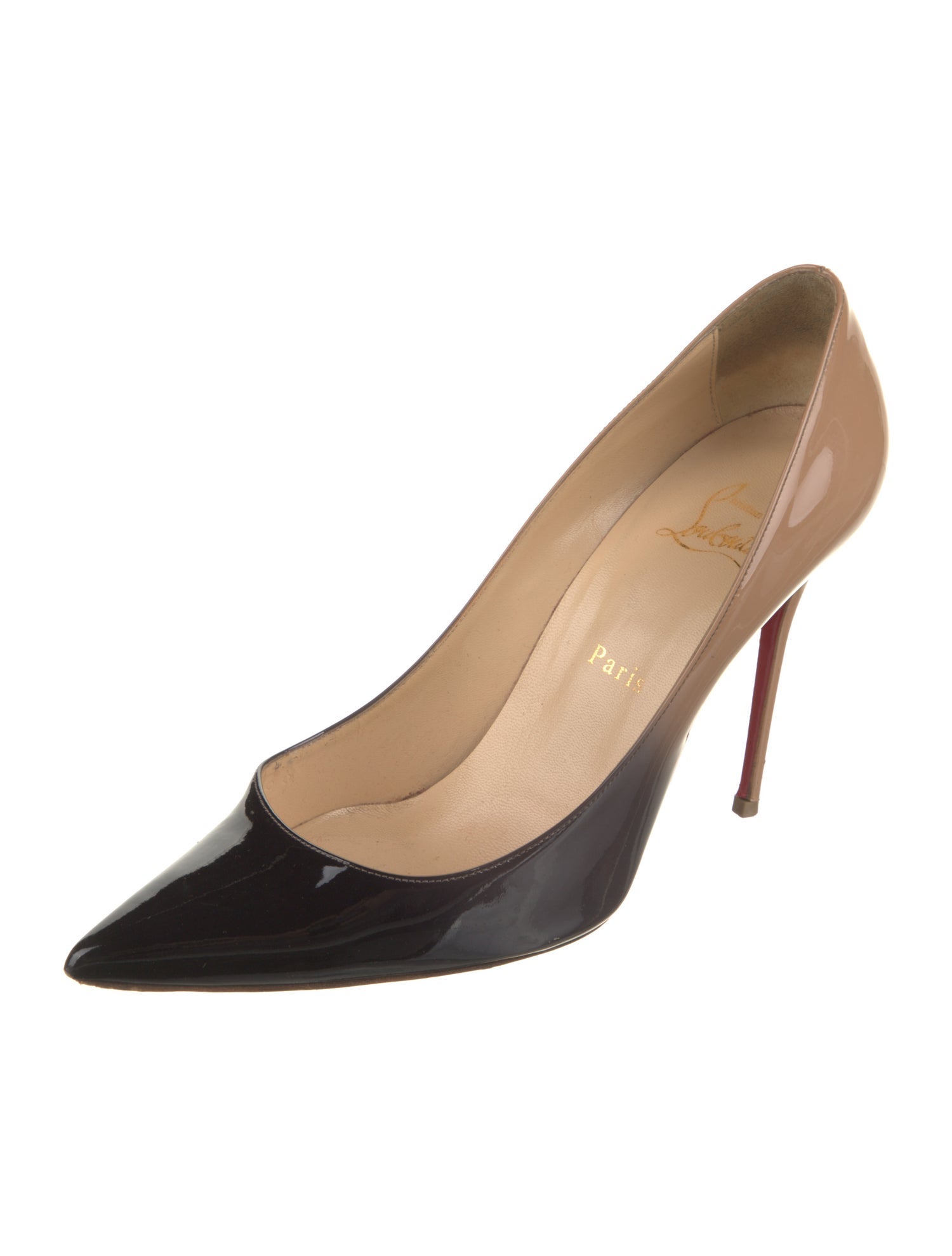 Christian Louboutin Decollete 554 Patent Leather Pumps